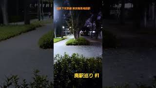 【廃駅Short】国鉄下河原線 東京競馬場前駅