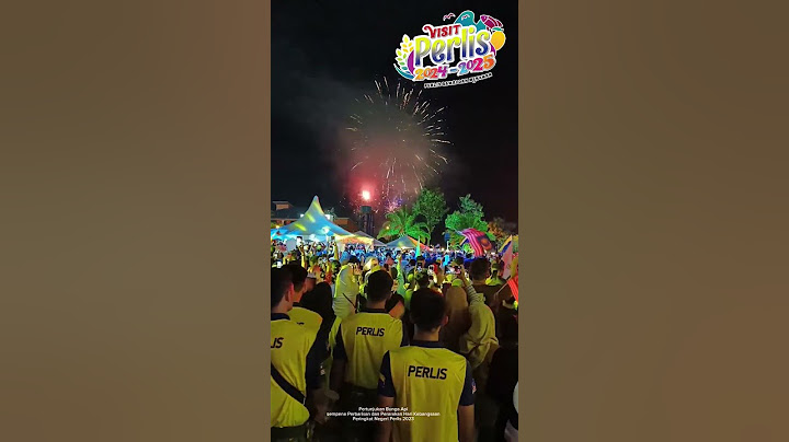 Pertunjukan Bunga Api Sempena Perbarisan dan Perarakan Hari Kebangsaan Peringkat Negeri Perlis 2023