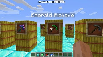 Minecraft More Pickaxes No mods