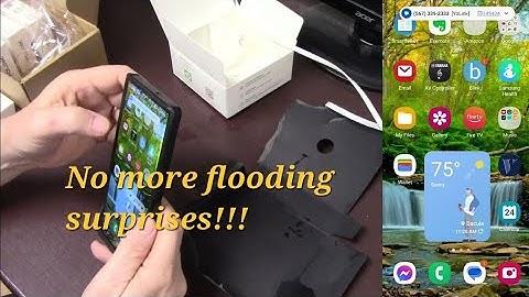 Yolink Water Leak Sensor Four Pack With Hub Setup, Testing,  and First Impressions