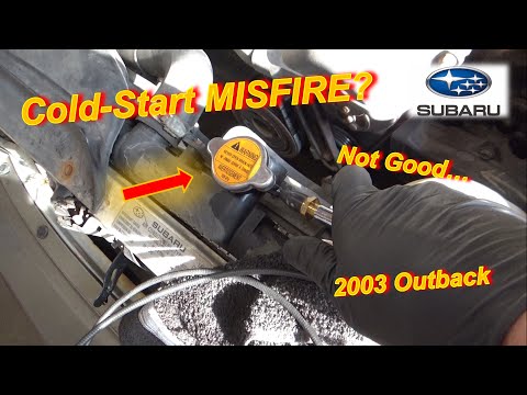 Subaru Cold-Start MISFIRE? (Diag & "Repair")