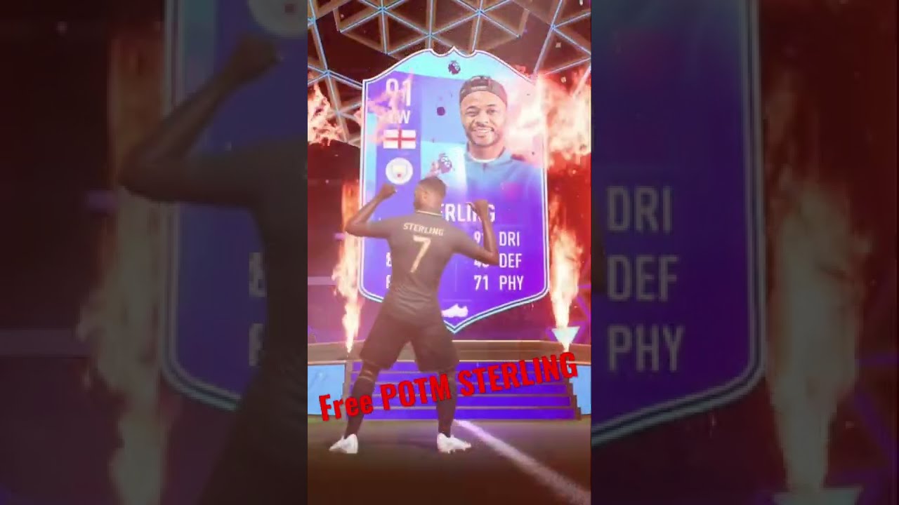 STERLING POTM FIFA 22 for FREE