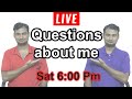 Your questions, my answers   LIVE