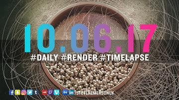#DAILYRENDER || 10.06.2017 || TIMELAPSE / SPEEDART || MAXON CINEMA 4D || OTOY OCTANERENDER
