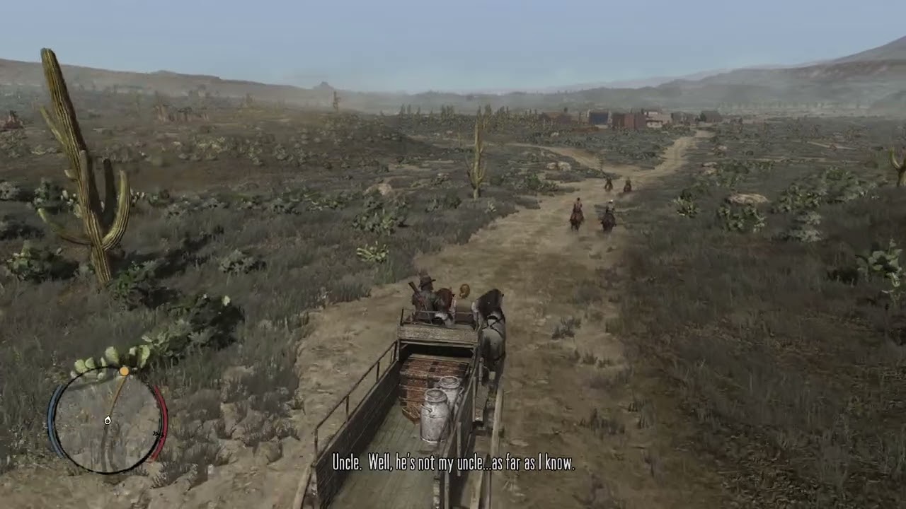 John Marston Tells Bonnie About The Farm And Uncle - Red Dead Redemption