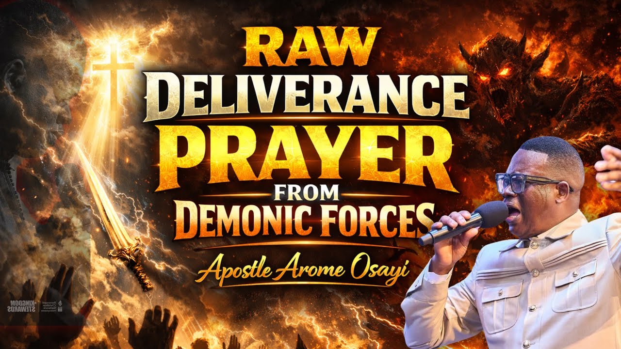 RAW DELIVERANCE PRAYER FROM DEMONIC FORCES || 1 HOUR HEAVY PRAYER CHARGE ||APOSTLE AROME OSAYI