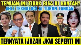 Download Lagu GEMPAR LAGI.! AHLI TEKNOLOGI AI BONGKAR IJAZAH JOKOWI LEWAT KAJIAN DARI DR. TIFA MP3