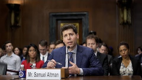 ChatGPT chief tells US Congress that AI regulation is 