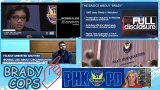 COPS IN PHOENIX SETTLE LAWSUIT OVER WRONGFUL CONVICTION AND "BRADY LIST" FAILURES ARE EXPOSED.