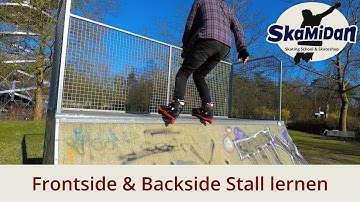 How To Stall A Pipe Or Ramp - Frontside Stall & Backside Stall - Aggressive Inline Basics #06