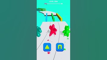 Blob Shifter 3D Level-3304 best cool game ever #gaming #shorts #funny