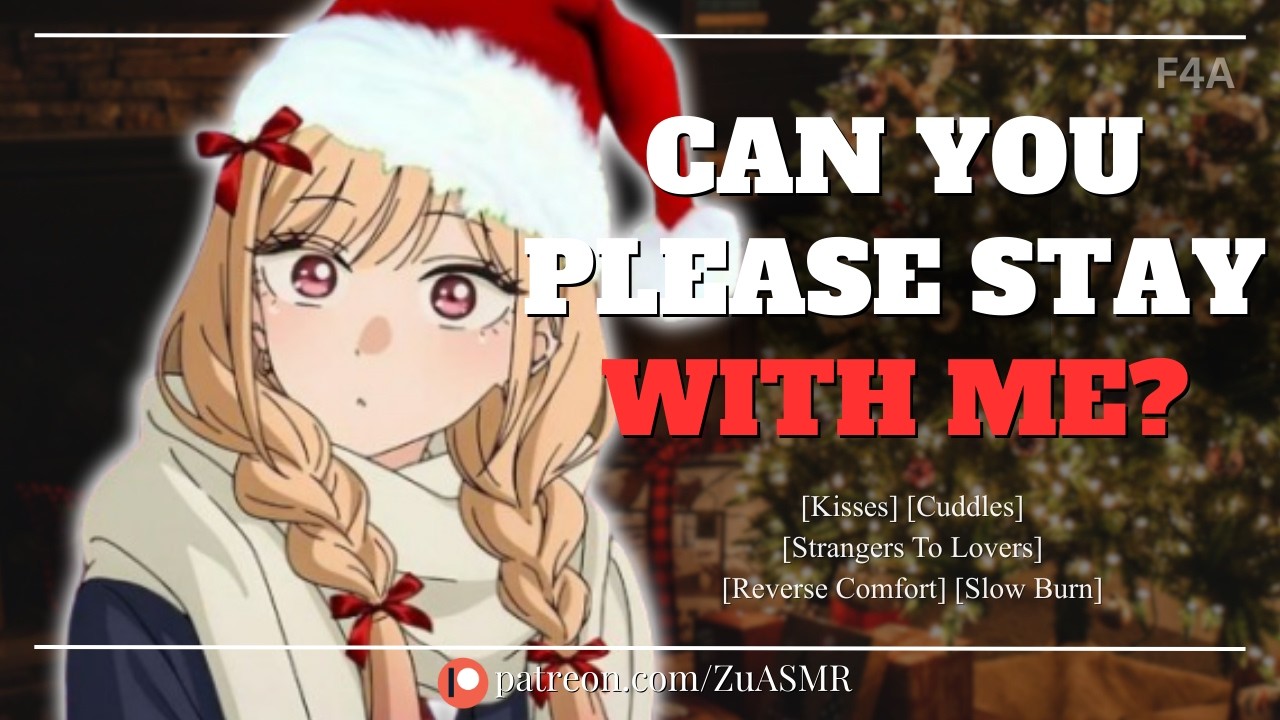 Her Car Broke Down… And You Took Her Home For Christmas |F4A| Kisses| Cuddles| Slow Burn| ASMR