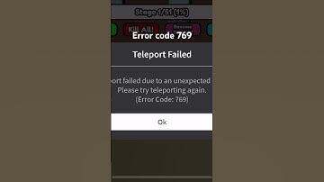 Error code 769!!