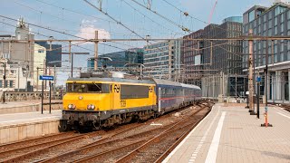 NSI 1739 met LM Nightjet 421 in Amsterdam Centraal!