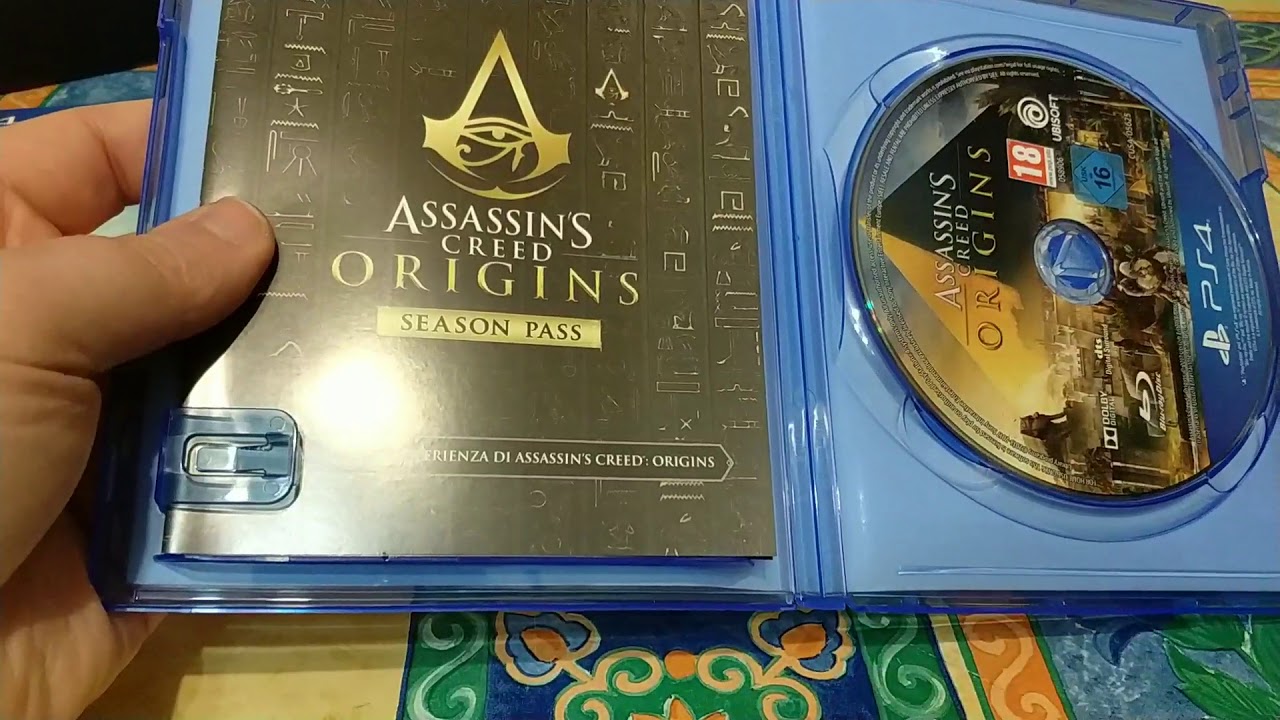 Unboxing Assassin S Creed Origins Deluxe Edition Ps4 Youtube