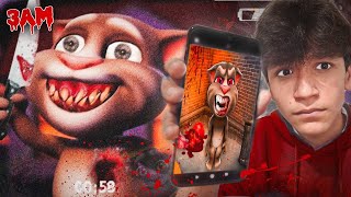 Gece 3Te Talking Tom Oyununu Sakin Oynamayin Korkunç