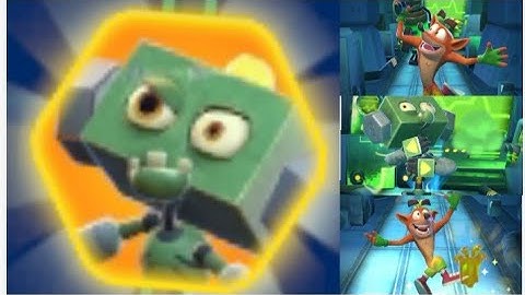 Crash Bandicoot: On the Run! Nitro Zombot Defeated! 💎 75