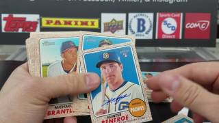 2017 Topps Heritage Baseball Box Break for Davin w/Auto #SupportYourLCS @rbicru7