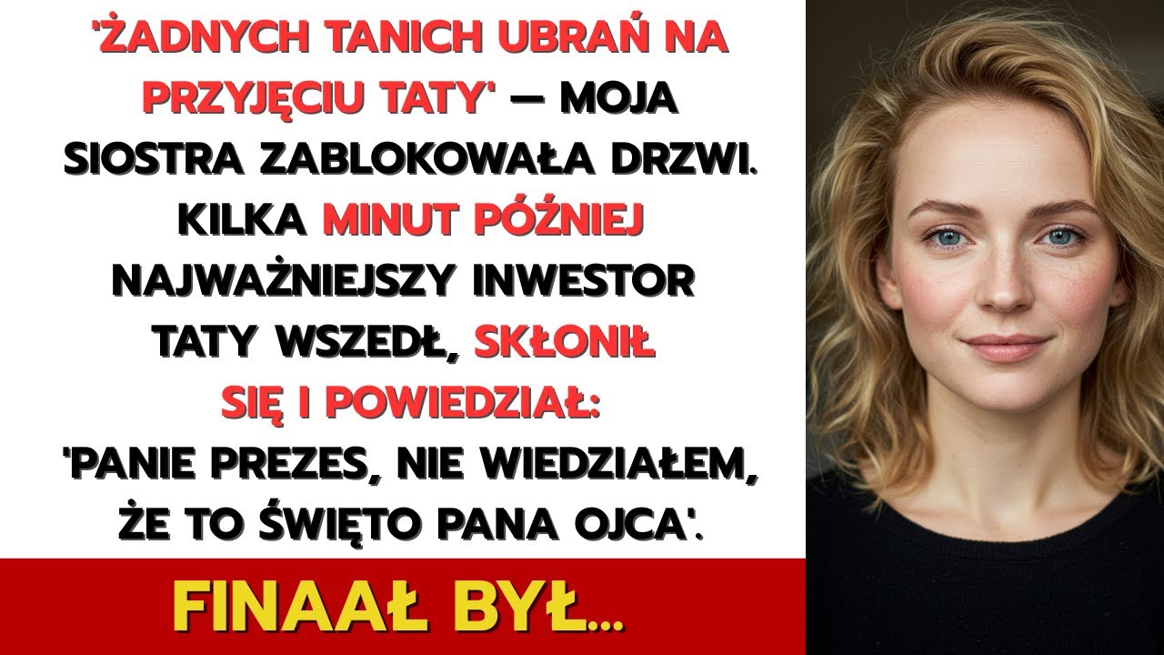 Nie wpuszczono mnie na przyjęcie taty, bo 'wyglądałam na biedną' — aż nagle nazwano mnie szefową