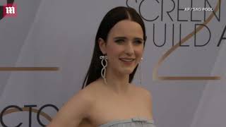 Rachel Brosnahan marvelous in strapless gown at 2019 SAG Awards