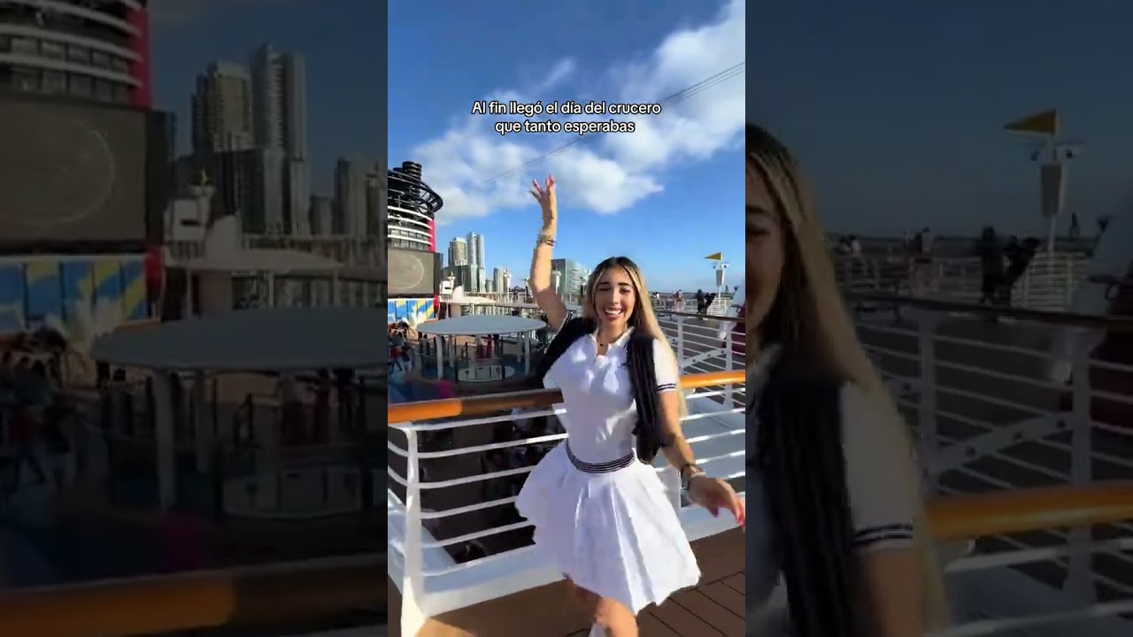 Amo viajar en crucero ❤️ ya quiero subirles los vlogsitos #fyp #parati #queenbuenrostro #cruise #di