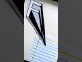 Amazing Letter F Illusion 🤯 | #LetterE #3DArt #IllusionDrawing #ArtShorts #DrawingTrick #3DLetter