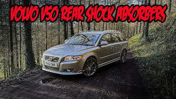 How to replace the rear shock absorbers on a Volvo V50
