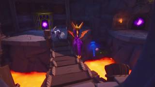 Spyro 3 Reignited Trilogy - How To Get Sgt Byrd in Molten Crater screenshot 5