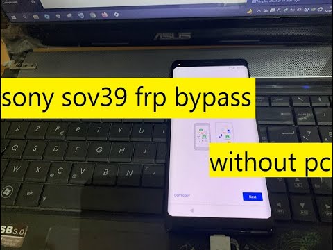 Sony SOV39 FRP/Google Lock Bypass Without PC | sony sov39 frp bypass | sony xperia xz3 frp bypass