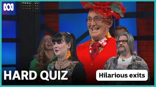 The Most Iconic Hard Quiz Exits  Hard Quiz  Abc Iview