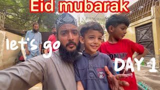 Eid 1St Day Vlog Gosht Bhi Taqseem Kiya Syed Umair Shah Hafiz Tahir Qadri Vlog Daily Vlog