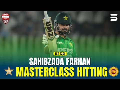 Sahibzada Farhan Takes Center Stage With a Classy 89 | Pakistan vs Sri Lanka | T20I Series | M9P1H
