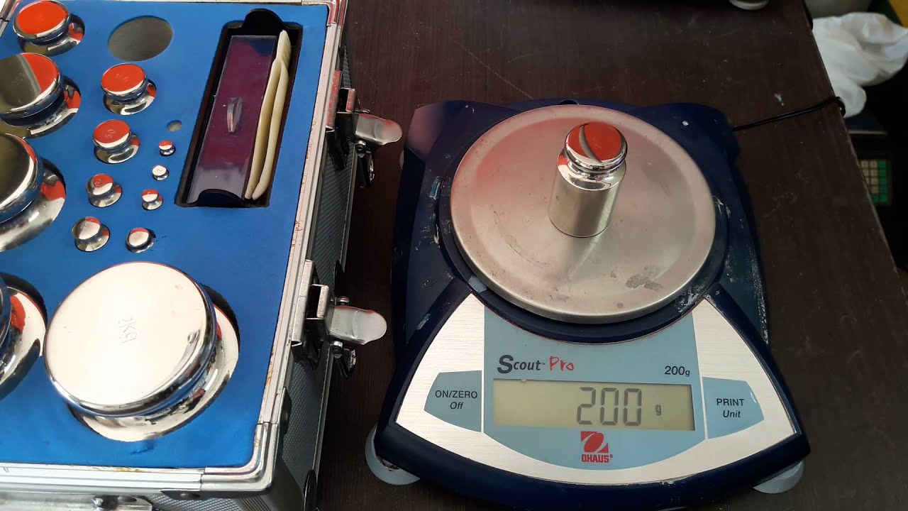 Bascula Gramos Juego De Pesas Para Calibrar Básculas 100g-5mg