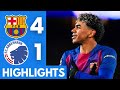 Ref:OX-ZynF1aFc Barcelona vs copenhagen (4-1) highlights | uefa champions league 2025/26