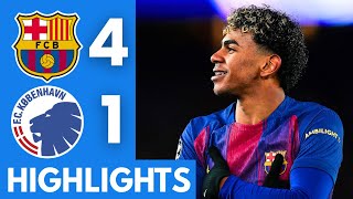 Barcelona Vs Copenhagen 4-1 Highlights Uefa Champions League 202526