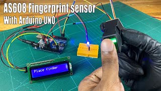 How to use the AS608 Fingerprint sensor with Arduino #sritu_hobby #arduino #fingerprint