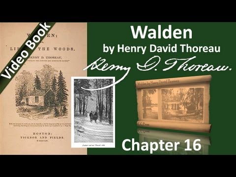 Chapter 16 - Walden by Henry David Thoreau - The Pond in Winter