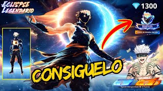 SACANDO EL TRAJE LEGENDARIO ECLIPSE SOLAR FREE FIRE