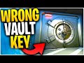 What Happens When You Go To THE VAULT With The WRONG KEY? | Fortnite Season 2 Mythbusters