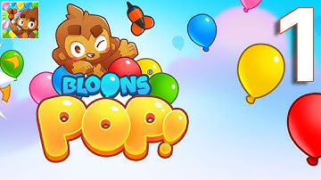 Bloons Pop - Gameplay Walkthrough Part 1 (iOS, Android)