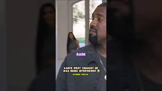 Kim Kardashian did Kanye West Dirty on live television in his own house 😂