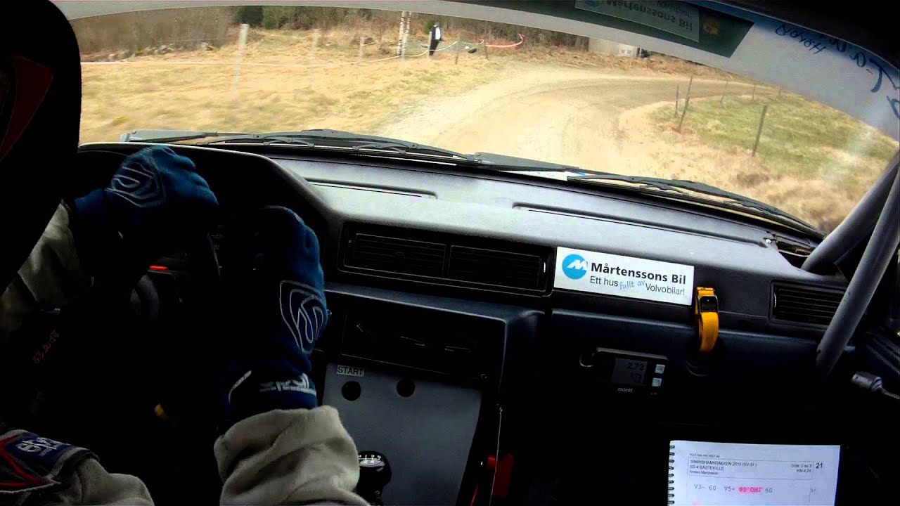 Simrishamnsmixen 2015 Tom Kristensson/Timmy Berntsson SS4 Snabbast VOC