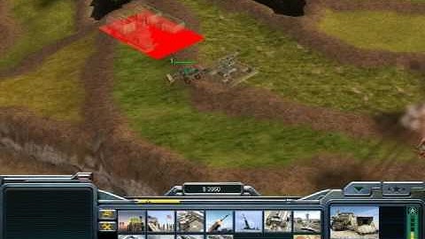 Command & Conquer Generals: Zero Hour - Challenge Mode (Hard) Air Force vs Kwai part 1 / 2