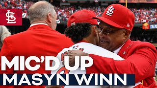 Mic'd Up: Masyn Winn | St. Louis Cardinals Wealth