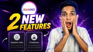 RichIND 2 New Features Update 2026 🔥 | Online Job + Freelancing | Earn Money Online screenshot 2