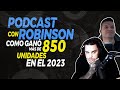 Podcast con Robinson (El crack que genero 850 unidades en zcode apuestas deportivas)🤑