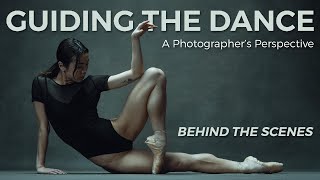 Guiding The Dance. Ballet Photo Shoot BTS