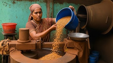 100-Year-Old Factory Still Making Flattened Red Rice by Hand | Traditional Process You’ve Never Seen