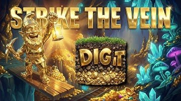 Dig It Telegram Game – Strike the Vein (TON Tap-to-Earn Mining & 35M NUGS Squad Bonus)