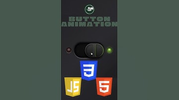 How to make button animation using html css and js #webdevelopment